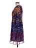 Rabbit Rabbit Rabbit Designs 100% Polyester Paisley Blue Cocktail Dress Size L (estimated) - photo 5