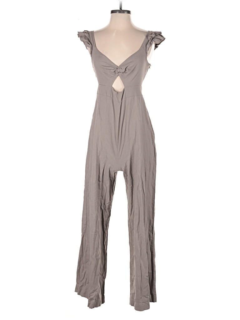 Pre-owned Sugar Lips Jumpsuit In Gray