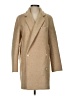Zara Basic 100% Polyester Tan Coat Size S - photo 1