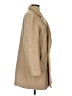 Zara Basic 100% Polyester Tan Coat Size S - photo 4