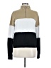 Zine Color Block Tan Pullover Sweater Size M - photo 1