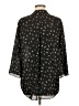 Not Your Daughter's Jeans 100% Polyester Black 3/4 Sleeve Blouse Size M - photo 2
