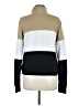 Zine Color Block Tan Pullover Sweater Size M - photo 2