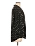 Not Your Daughter's Jeans 100% Polyester Black 3/4 Sleeve Blouse Size M - photo 4
