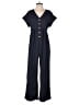 Shein 100% Polyester Solid Blue Jumpsuit Size 4 - photo 1