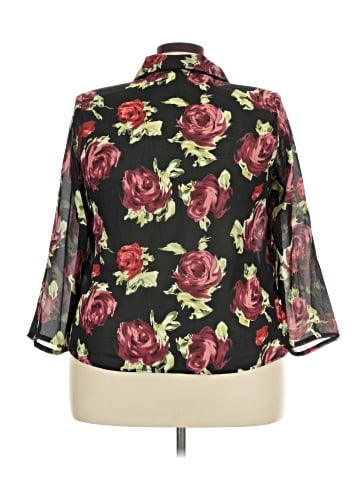 Impressions 3/4 Sleeve Blouse (view 2)