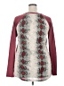 A.gain Burgundy Ivory Long Sleeve T-Shirt Size 2X - photo 2