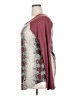 A.gain Burgundy Ivory Long Sleeve T-Shirt Size 2X - photo 5