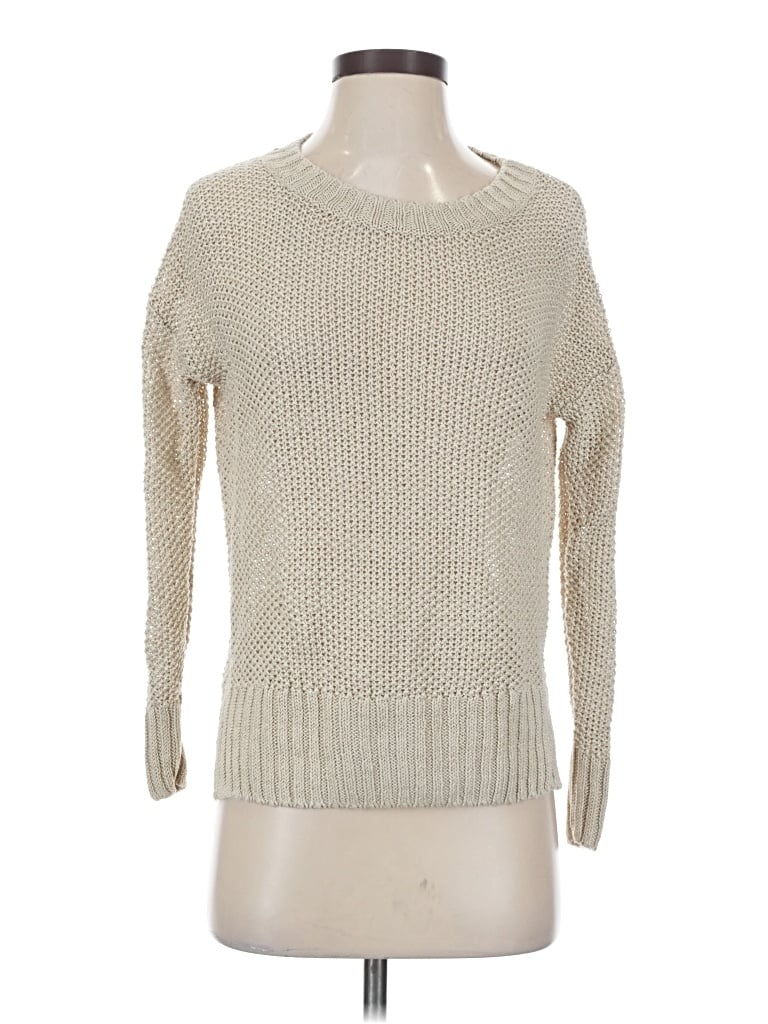Pre-owned Jcrew Pullover Sweater In White