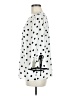Talbots 100% Polyester Polka Dots Ivory 3/4 Sleeve Blouse Size M - photo 5