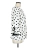Talbots 100% Polyester Polka Dots Ivory 3/4 Sleeve Blouse Size M - photo 4