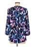 Not Your Daughter's Jeans 100% Polyester Blue 3/4 Sleeve Blouse Size M - photo 2