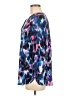 Not Your Daughter's Jeans 100% Polyester Blue 3/4 Sleeve Blouse Size M - photo 5