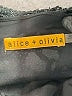 Alice + Olivia 100% Polyester Black Cocktail Dress Size M (estimated) - photo 7
