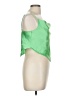 Fab'rik 100% Polyester Green Sleeveless Blouse Size M - photo 4