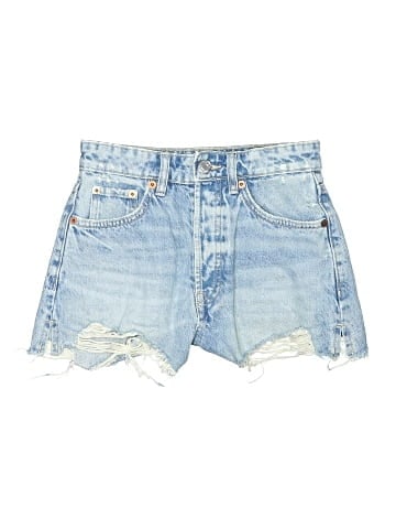 Zara Denim Shorts (view 1)