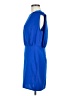 TCEC 100% Polyester Solid Blue Casual Dress Size M - photo 5
