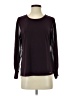 Calvin Klein Burgundy Long Sleeve Top Size S - photo 1