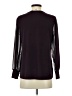 Calvin Klein Burgundy Long Sleeve Top Size S - photo 2