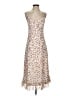 No Comment Floral Ivory Cocktail Dress Size S - photo 1