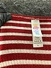 Lularoe Stripes Red Short Sleeve T-Shirt Size L - photo 7