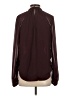 Jessica Simpson 100% Polyester Burgundy Long Sleeve Blouse Size S - photo 2