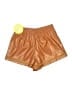 Alden Adair 100% Polyester Metallic Gold Athletic Shorts Size M - photo 2