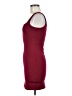 Unbranded Solid Burgundy Cocktail Dress Size M - photo 5