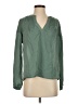 Current Air 100% Polyester Green Long Sleeve Blouse Size S - photo 1