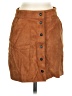 FRAME Solid Brown Casual Skirt Size 25 waist - photo 1