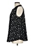 Neiman Marcus 100% Polyester Polka Dots Black Sleeveless Blouse Size L - photo 5