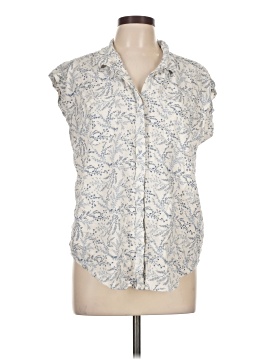 Jachs Girlfriend Sleeveless Button Down Shirt