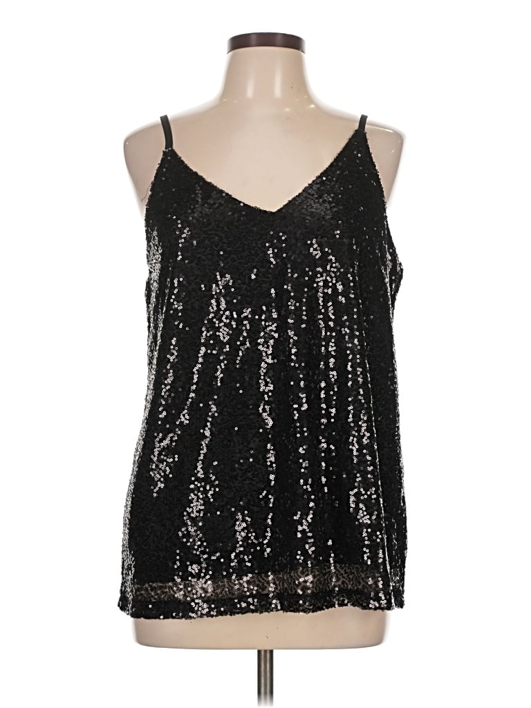 Boohoo Sleeveless Blouse In Black