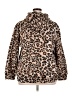 Unbranded Animal Print Brown Pullover Sweater Size 2X - photo 2