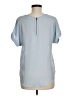 Hippie Rose 100% Polyester Blue Short Sleeve Blouse Size M - photo 2