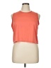 Real Essentials Orange Sleeveless T-Shirt Size XL - photo 1