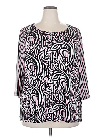 Bob Mackie 3/4 Sleeve Blouse (view 1)