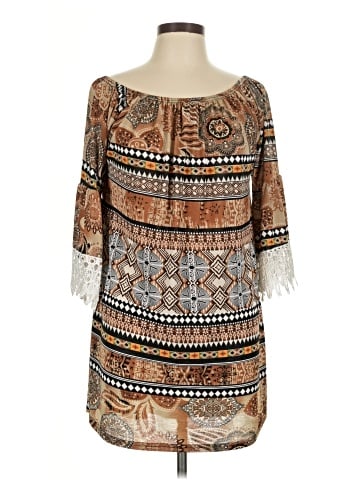 Win Win 3/4 Sleeve Blouse (view 1)