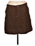 Aventura 100% Polyester Solid Brown Casual Skirt Size 8 - photo 1