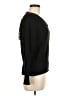 Shein 100% Acrylic Solid Black Pullover Sweater Size 8 - 10 - photo 4