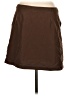 Aventura 100% Polyester Solid Brown Casual Skirt Size 8 - photo 2