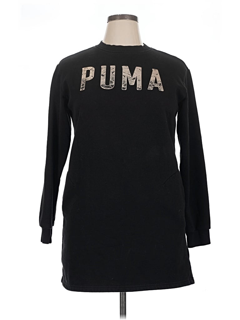 Pre-owned Puma Pullover Sweater In Black