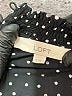 Ann Taylor LOFT Polka Dots Black Long Sleeve Blouse Size M - photo 7