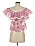 Alexis 100% Polyester Pink Short Sleeve Blouse Size XS - photo 2
