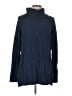 H By Halston Blue Turtleneck Sweater Size L - photo 1