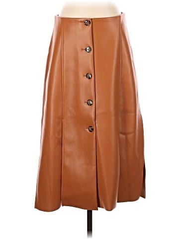 Banana Republic Factory Store Faux Leather Skirt (view 1)