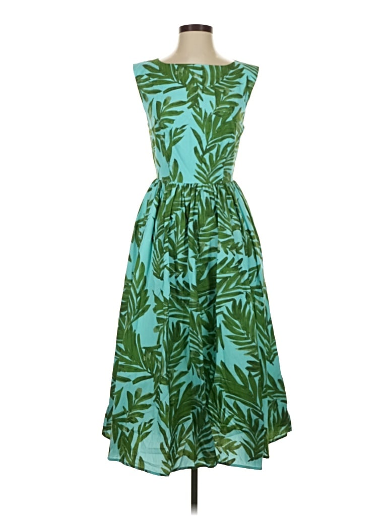 Pre-owned Corey Lynn Calter Casual Dress In Green