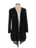 August Silk 100% Viscose Black Cardigan Size S - photo 1