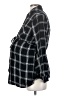 Isabel Maternity 100% Rayon Black Long Sleeve Blouse Size S - photo 5