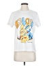 Shein Print White Short Sleeve T-Shirt Size S - photo 1